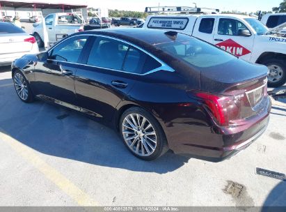 2020 CADILLAC CT5 PREMIUM LUXURY Red  Gasoline 1G6DN5RK7L0118736 photo #4