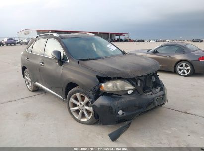 2010 LEXUS RX 350 Black  Gasoline 2T2ZK1BA9AC029934 photo #1