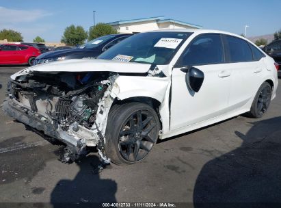 2022 HONDA CIVIC SPORT White  Gasoline 2HGFE2F59NH514783 photo #3