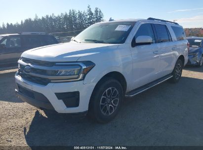 2023 FORD EXPEDITION XLT MAX White  Gasoline 1FMJK1J89PEA12147 photo #3