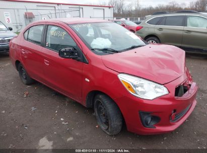 2018 MITSUBISHI MIRAGE G4 ES Red  Gasoline ML32F3FJ8JHF12204 photo #1