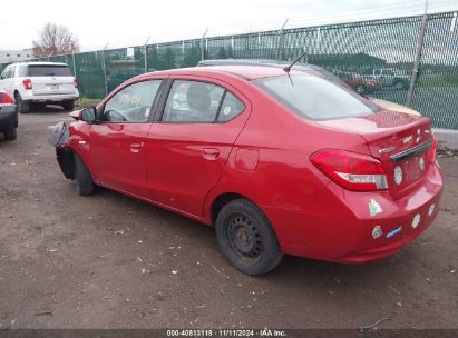 2018 MITSUBISHI MIRAGE G4 ES Red  Gasoline ML32F3FJ8JHF12204 photo #4