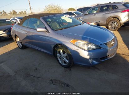 2006 TOYOTA CAMRY SOLARA SLE Light Blue  Gasoline 4T1FA38P96U067459 photo #1