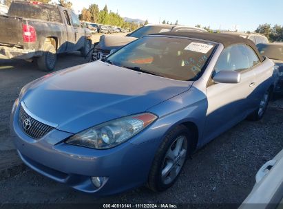 2006 TOYOTA CAMRY SOLARA SLE Light Blue  Gasoline 4T1FA38P96U067459 photo #3