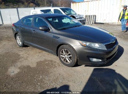 2012 KIA OPTIMA LX Gray  Gasoline 5XXGM4A79CG067494 photo #1