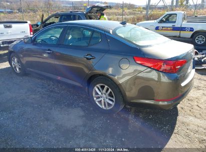 2012 KIA OPTIMA LX Gray  Gasoline 5XXGM4A79CG067494 photo #4