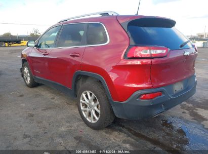 2017 JEEP CHEROKEE LATITUDE FWD Red  Gasoline 1C4PJLCB0HW508620 photo #4