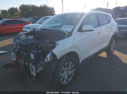 2020 HYUNDAI TUCSON SE White  Gasoline KM8J23A43LU180293 photo #3