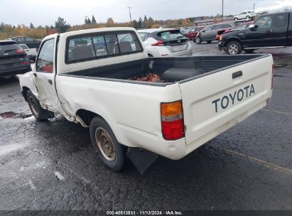 1992 TOYOTA PICKUP 1/2 TON SHORT WHEELBASE White  Gasoline JT4RN81A6N5134536 photo #4