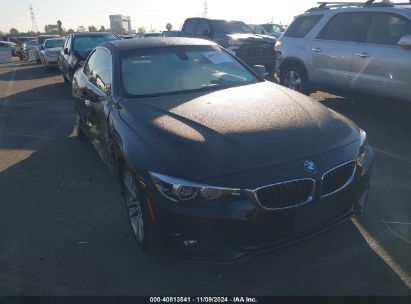 2019 BMW 430I Black  Gasoline WBA4Z1C54KEE51491 photo #1