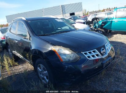 2014 NISSAN ROGUE SELECT S Black  Gasoline JN8AS5MT5EW613532 photo #1