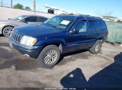 2003 JEEP GRAND CHEROKEE LIMITED Blue  Gasoline 1J4GW58N33C546752 photo #3