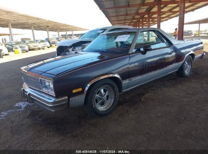 1985 CHEVROLET EL CAMINO White  Gasoline 3GCCW80H5FS906484 photo #3