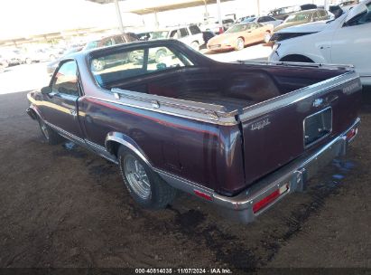 1985 CHEVROLET EL CAMINO White  Gasoline 3GCCW80H5FS906484 photo #4