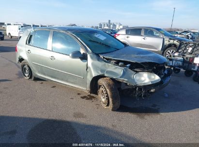 2007 VOLKSWAGEN RABBIT 4-DOOR Gray  Gasoline WVWDR71K97W264177 photo #1