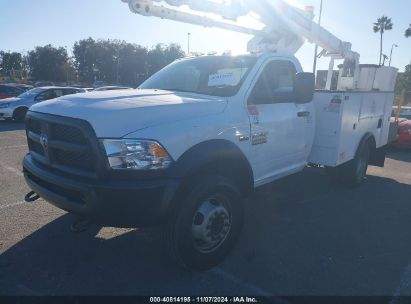 2016 RAM 5500 CHASSIS TRADESMAN/SLT White  Gasoline 3C7WRMAJ9GG244298 photo #3