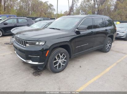 2024 JEEP GRAND CHEROKEE L LIMITED 4X4 Black  Gasoline 1C4RJKBG1R8534634 photo #3