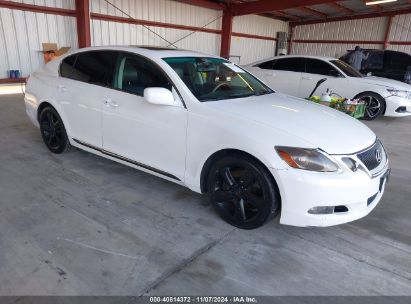 2009 LEXUS GS 350 White  Gasoline JTHBE96S090046673 photo #1