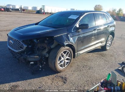 2024 FORD EDGE SEL Black  Gasoline 2FMPK4J98RBB01758 photo #3