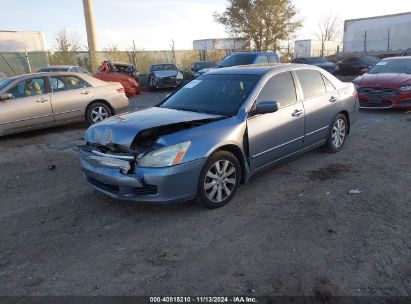 2007 HONDA ACCORD 3.0 EX Gray  Gasoline 1HGCM665X7A007115 photo #3