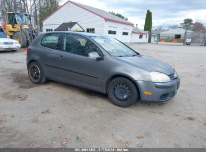 2007 VOLKSWAGEN RABBIT 2-DOOR Gray  Gasoline WVWBS71K67W237059 photo #1