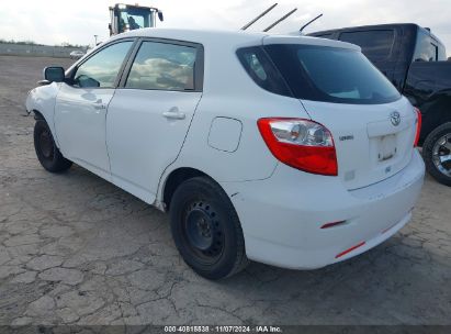 2009 TOYOTA MATRIX White  Gasoline 2T1KU40E79C138587 photo #4