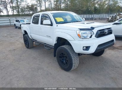 2015 TOYOTA TACOMA DOUBLE CAB/TRD PRO White  Gasoline 3TMLU4EN9FM195826 photo #1