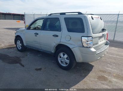 2009 FORD ESCAPE XLT White  Gasoline 1FMCU03779KB94906 photo #4