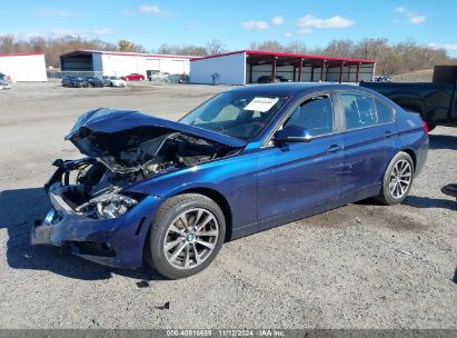 2018 BMW 320I Blue  Gasoline WBA8A9C55JK622737 photo #3