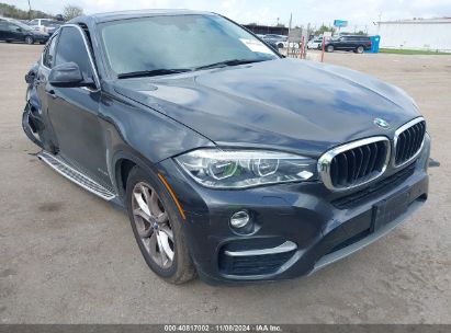 2016 BMW X6 XDRIVE35I Black  Gasoline 5UXKU2C52G0N79758 photo #1