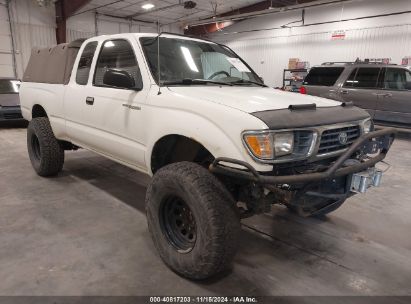 1996 TOYOTA TACOMA XTRACAB White  Gasoline 4TAWN72N3TZ214053 photo #1