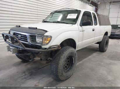 1996 TOYOTA TACOMA XTRACAB White  Gasoline 4TAWN72N3TZ214053 photo #3