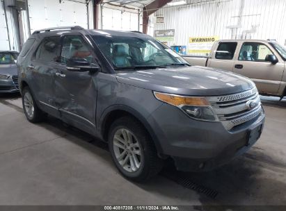 2014 FORD EXPLORER XLT Gray  Gasoline 1FM5K8D84EGB74792 photo #1