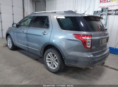 2014 FORD EXPLORER XLT Gray  Gasoline 1FM5K8D84EGB74792 photo #4