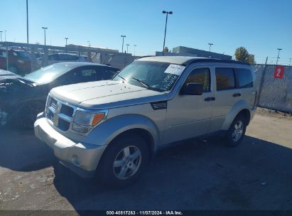 2009 DODGE NITRO SE Silver  Gasoline 1D8GU28K09W514205 photo #3