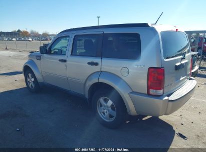 2009 DODGE NITRO SE Silver  Gasoline 1D8GU28K09W514205 photo #4