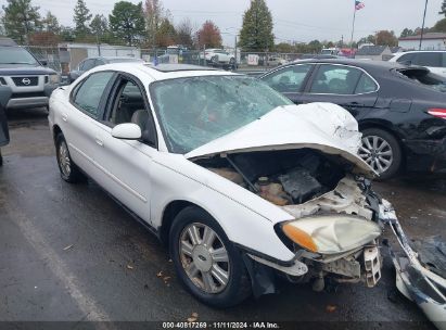 2006 FORD TAURUS SEL White  Gasoline 1FAFP56U46A142275 photo #1