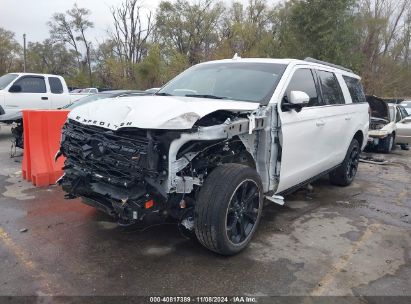 2023 FORD EXPEDITION LIMITED MAX White  Gasoline 1FMJK2A87PEA57285 photo #3