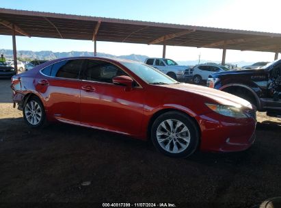 2014 LEXUS ES 300H Red  Hybrid JTHBW1GG2E2047654 photo #1