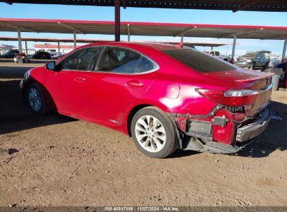 2014 LEXUS ES 300H Red  Hybrid JTHBW1GG2E2047654 photo #4