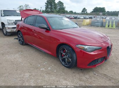 2020 ALFA ROMEO GIULIA TI SPORT CARBON AWD Red  Gasoline ZARFANBN5L7625721 photo #1