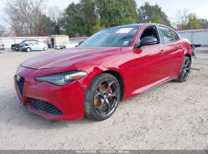 2020 ALFA ROMEO GIULIA TI SPORT CARBON AWD Red  Gasoline ZARFANBN5L7625721 photo #3