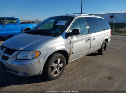 2004 DODGE GRAND CARAVAN SXT Silver  Gasoline 2D4GP44L94R542606 photo #3