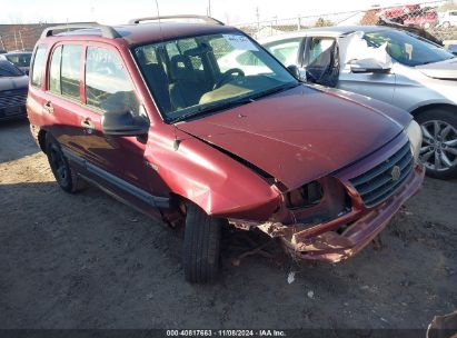 2003 SUZUKI VITARA Maroon  Gasoline 2S3TD52V336105149 photo #1