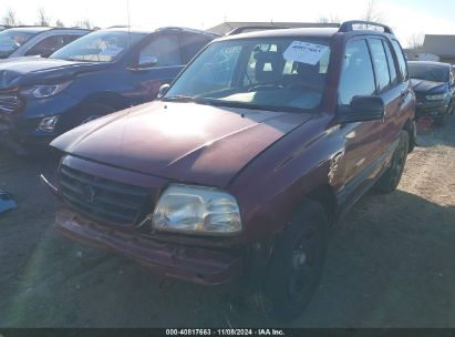 2003 SUZUKI VITARA Maroon  Gasoline 2S3TD52V336105149 photo #3