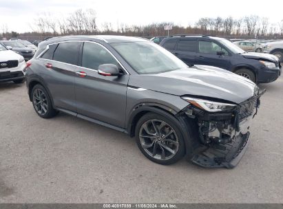 2019 INFINITI QX50 ESSENTIAL Gray  Gasoline 3PCAJ5M33KF127736 photo #1