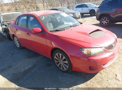 2008 SUBARU IMPREZA WRX Red  Gasoline JF1GE74608G508176 photo #1