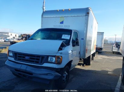 2007 FORD E-350 CUTAWAY White  Gasoline 1FDWE35L87DA47226 photo #3