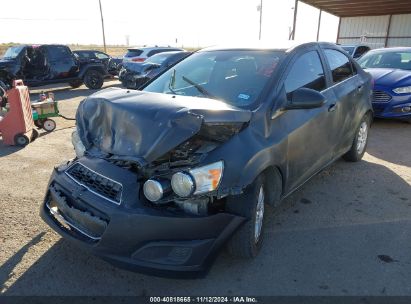 2012 CHEVROLET SONIC 2LT Black  Gasoline 1G1JC5SH5C4104260 photo #3