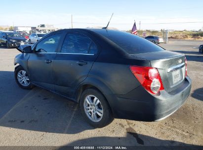 2012 CHEVROLET SONIC 2LT Black  Gasoline 1G1JC5SH5C4104260 photo #4